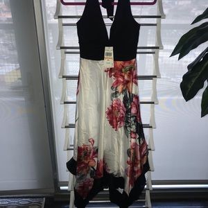 NEW! SPEECHLESS Halter maxi dress